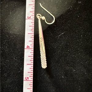 Cristalina Heart French Wire Earrings Brighton